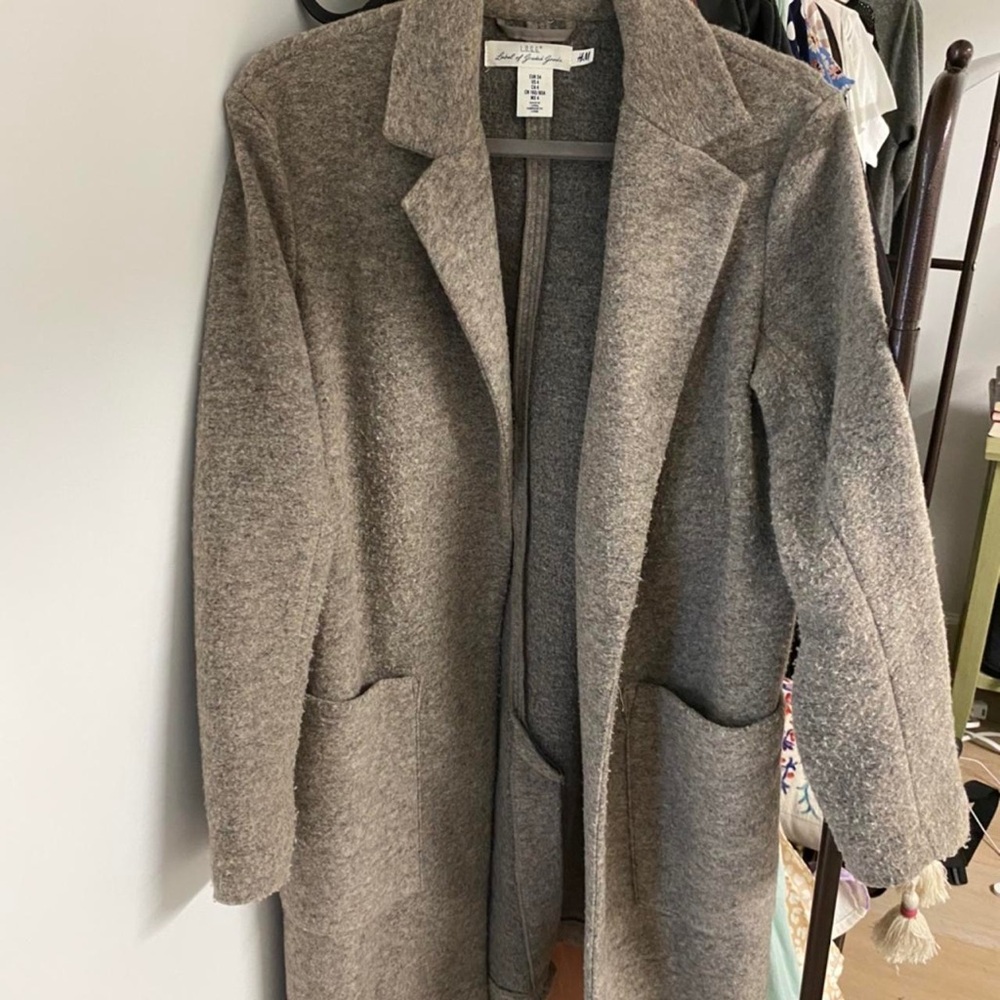 H&M Gray Long Coat